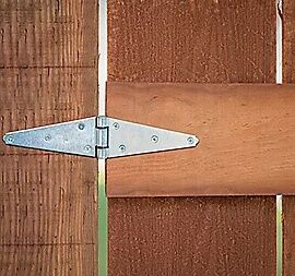 National Hardware Zinc Plated Light Strap Hinge, 4-In