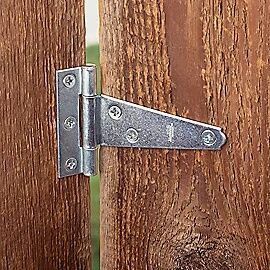 National Hardware Zinc Plated T-Hinge, 3-In, 2-Pk