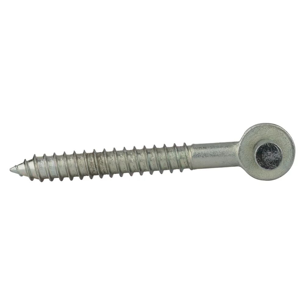 National Hardware Zinc Plated Screw Hook, 1/2-In X 4-In