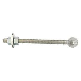 National Hardware Zinc Plated Bolts Hook, 5/8 X 8-In