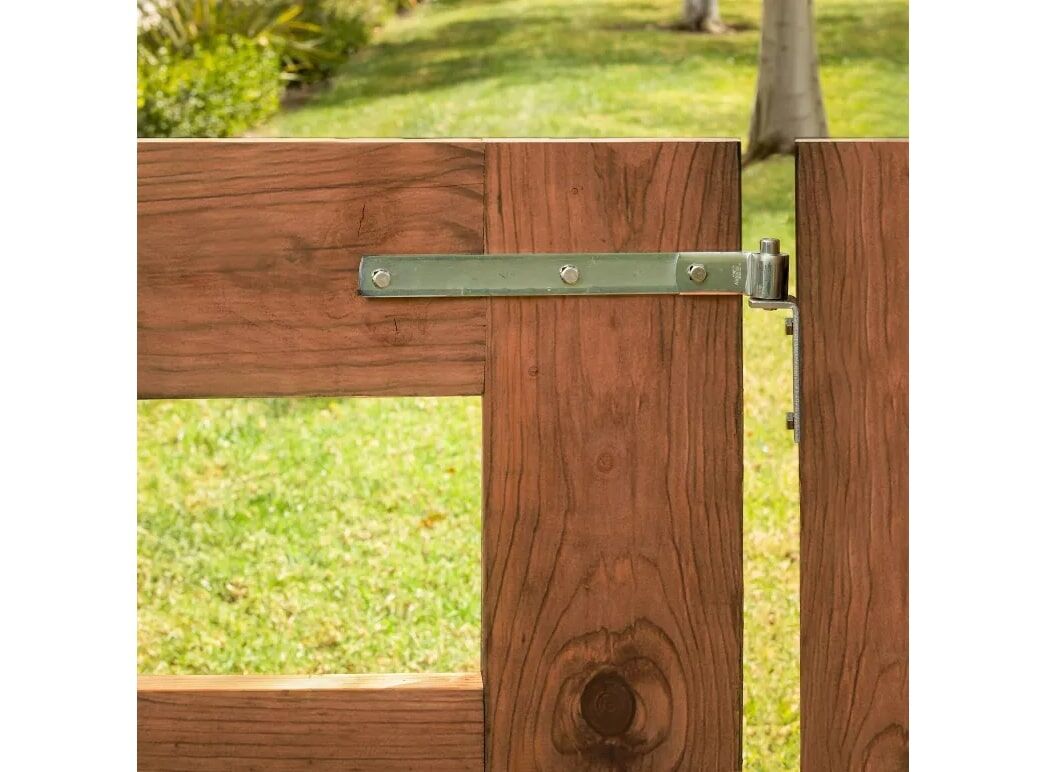 National Hardware Zinc Hinge Strap, 12-In