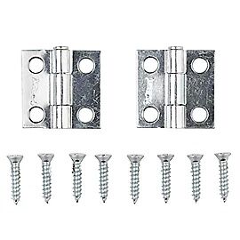 National Hardware Removable Zinc Plated Pin Hinge, 1-In
