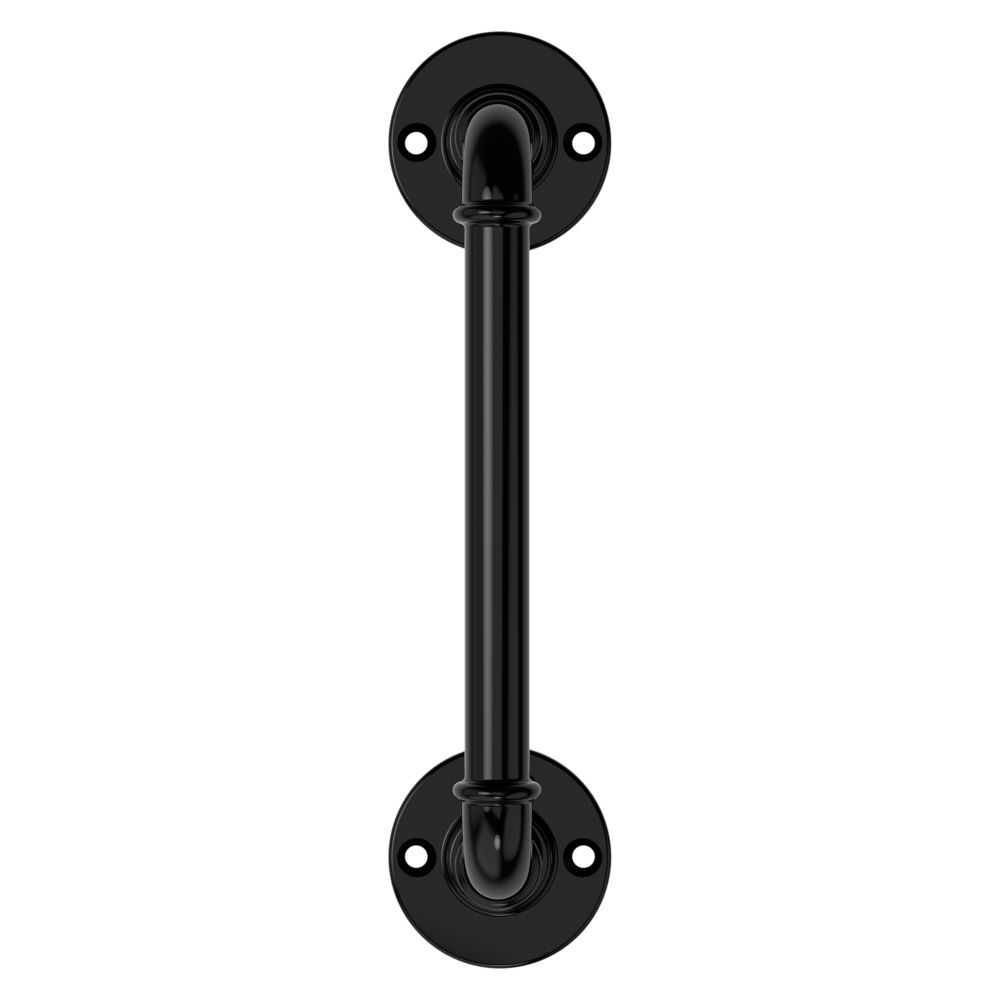 National Hardware Black Industrial Pipe Handle, 10 1/2-In