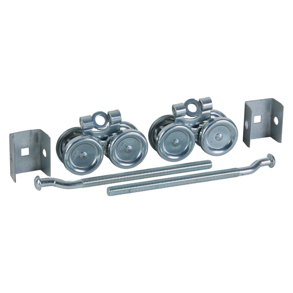 National Hardware Zinc Plated Box Rail Hangers, 9-In