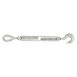 National Hardware Galvanized Hooks/Eye Turnbuckle, 3/8-In X 6-In