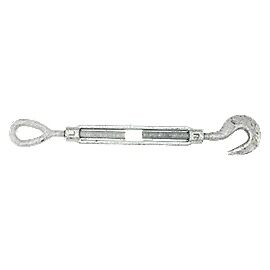 National Hardware Galvanized Hooks/Eye Turnbuckle, 1/2-In x 6-In