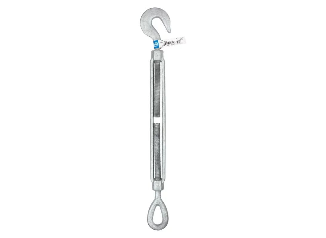National Hardware Galvanized Hooks/Eye Turnbuckle, 1/2-In x 9-In