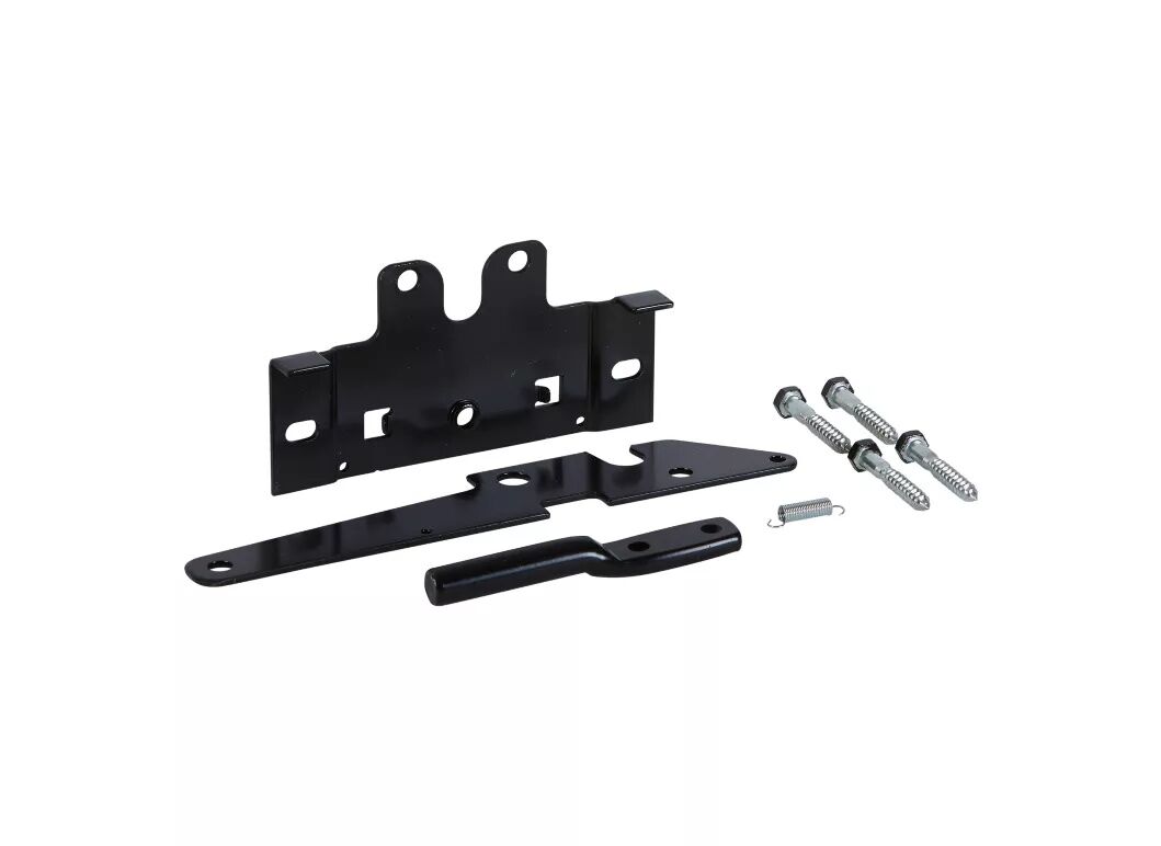 National Hardware Black Post Mount Gate Latch