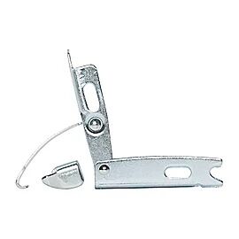 National Hardware Zinc Plated Draw Hasp, 2 3/4-In