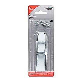 National Hardware Zinc Plated Draw Hasp, 4-In
