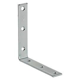 National Hardware Zinc Plated Corner Brace, 6-In X 1-1/8 In