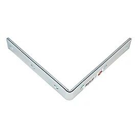 National Hardware Zinc Plated Corner Brace, 6-In X 1-1/8 In