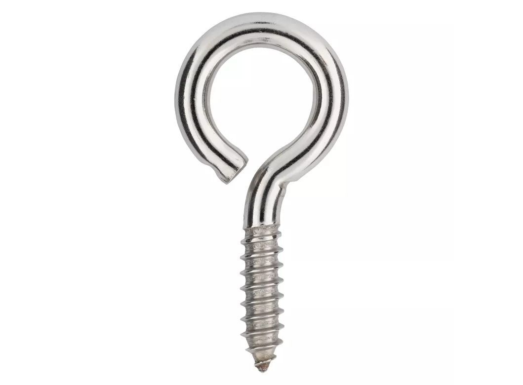 National Hardware Stainless Steel Screw Eyes, 2-5/8-In