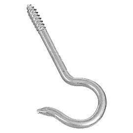 National Hardware Zinc Plated Ceiling Hooks, #2, 4-7/16-In