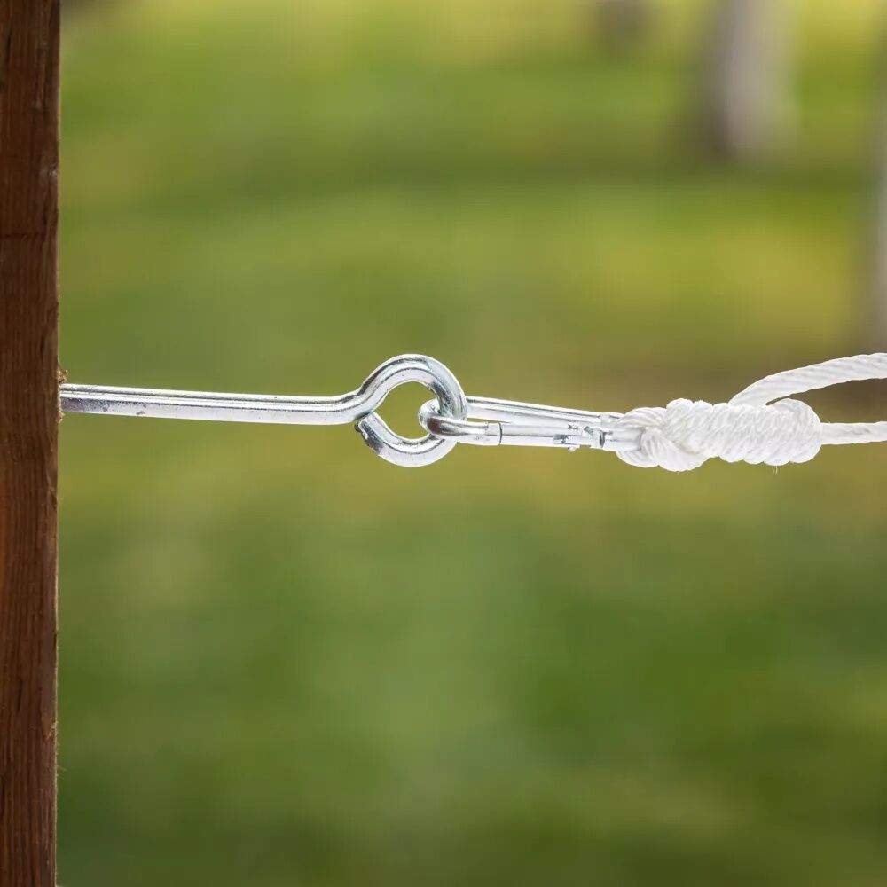 National Hardware Zinc Plated Lag Screw Eyes, 1/4-In X 5-In