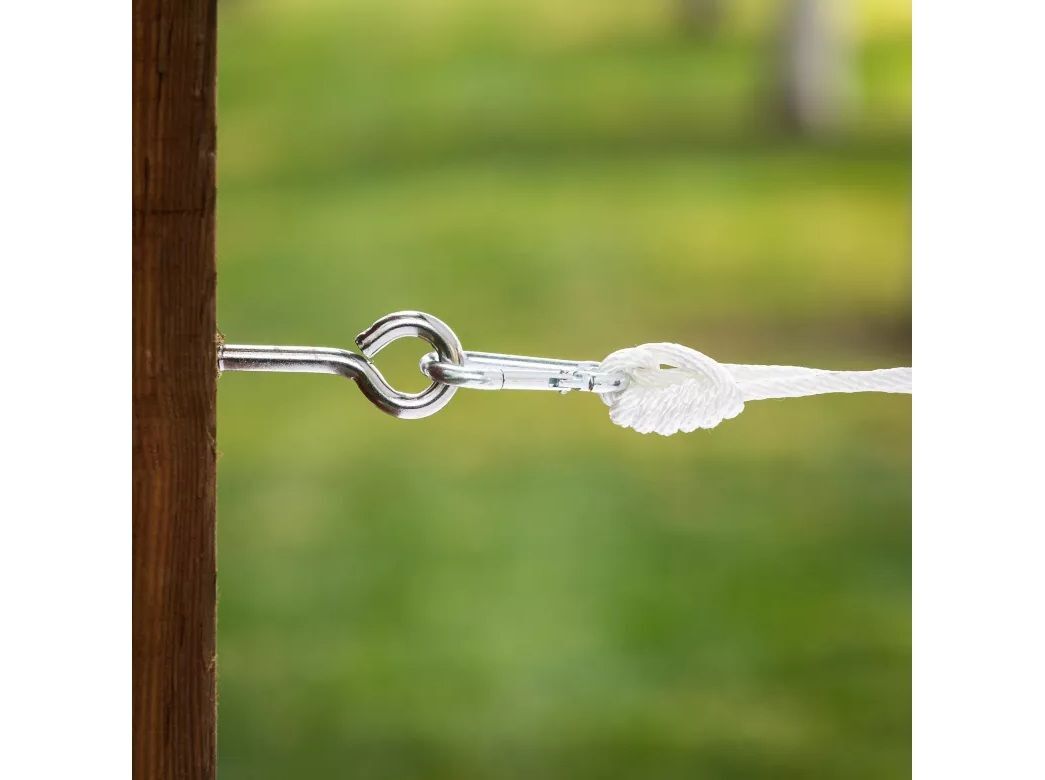 National Hardware Stainless Steel Lag Screw Eyes, 1/4-In x 3-3/4-In