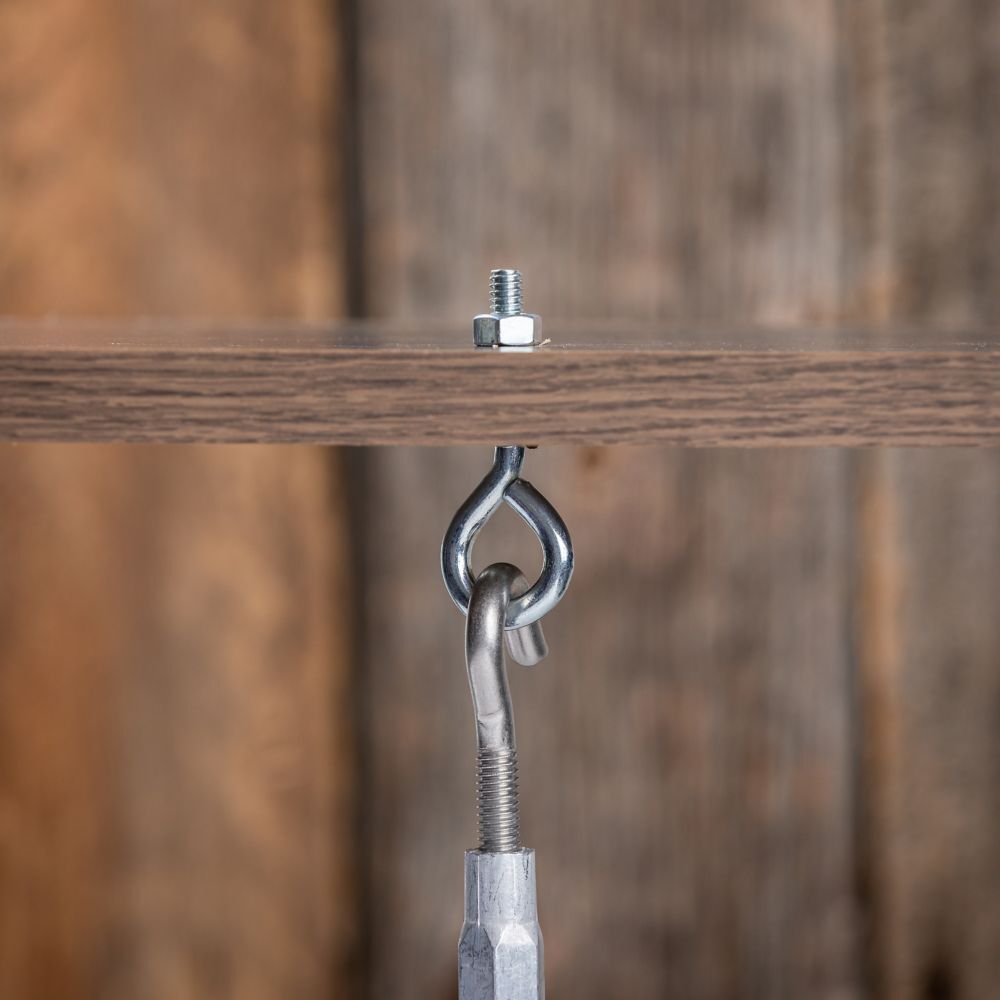 National Hardware Zinc Plated Eye Bolt, 1/4-In x 2 1/2-In