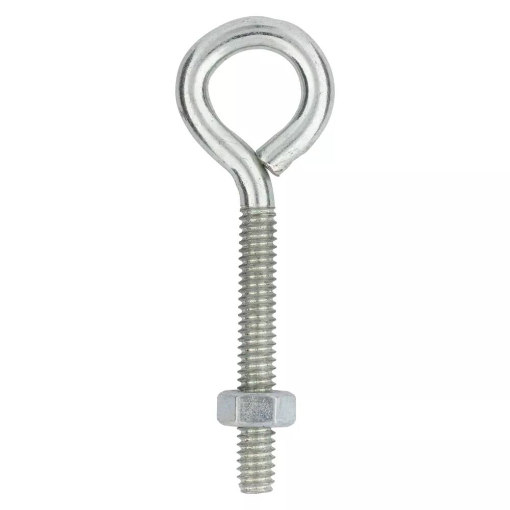 National Hardware Zinc Plated Eye Bolt 1/4-in X 3-In