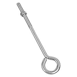 National Hardware Zinc Plated Eye Bolt, 3/8-In X 8-In