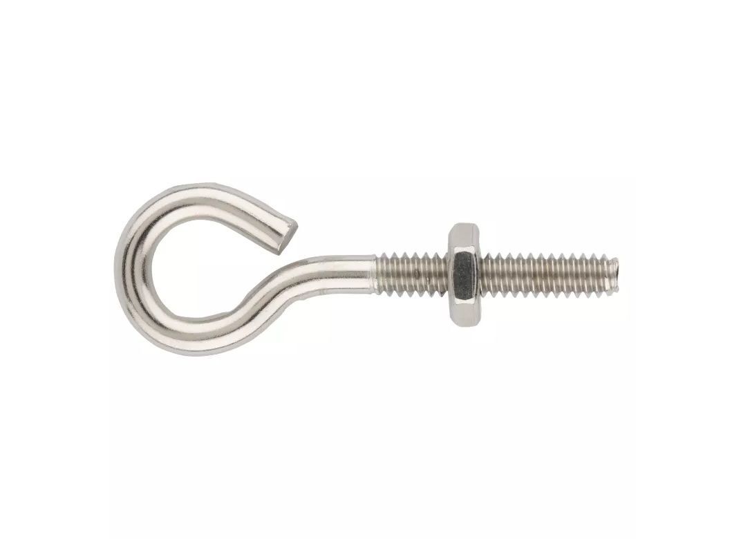 National Hardware Stainless Steel Eye Bolt, 3/16-In x 2-In