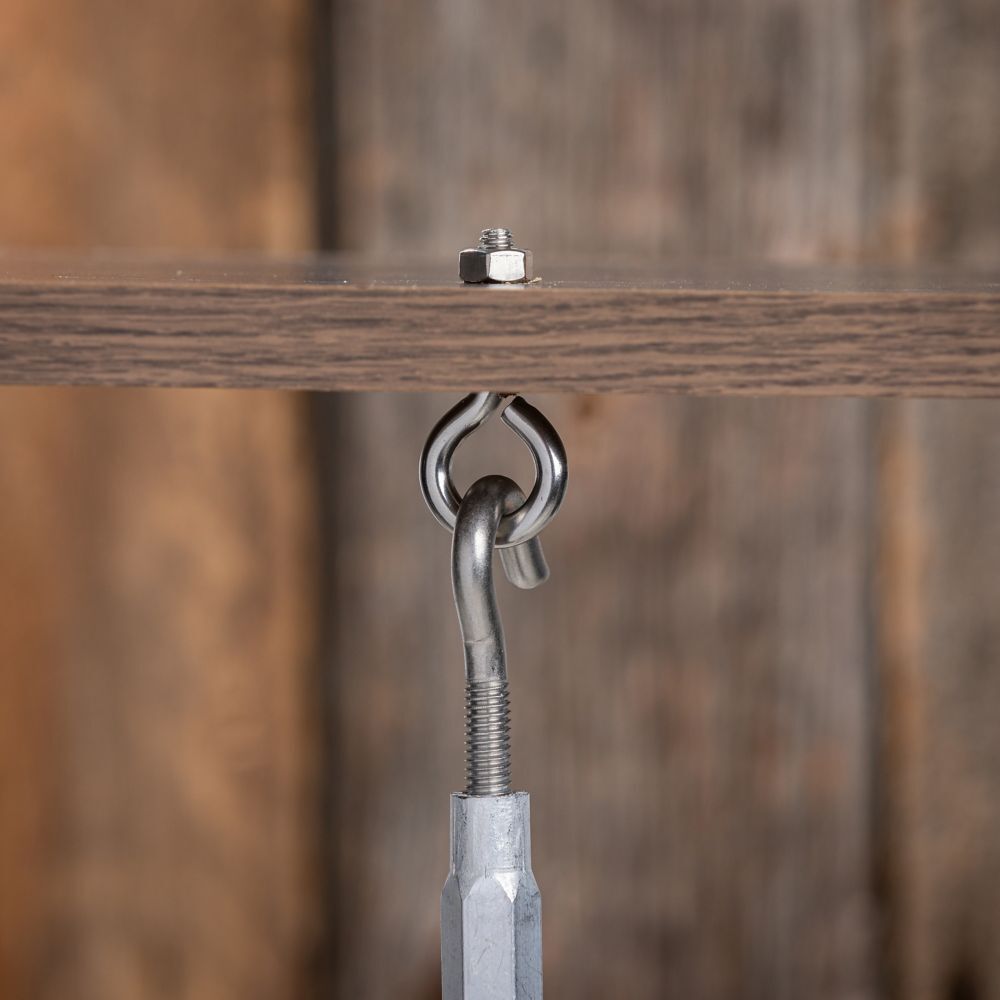 National Hardware Stainless Steel Eye Bolt, 1/4-In x 2-In