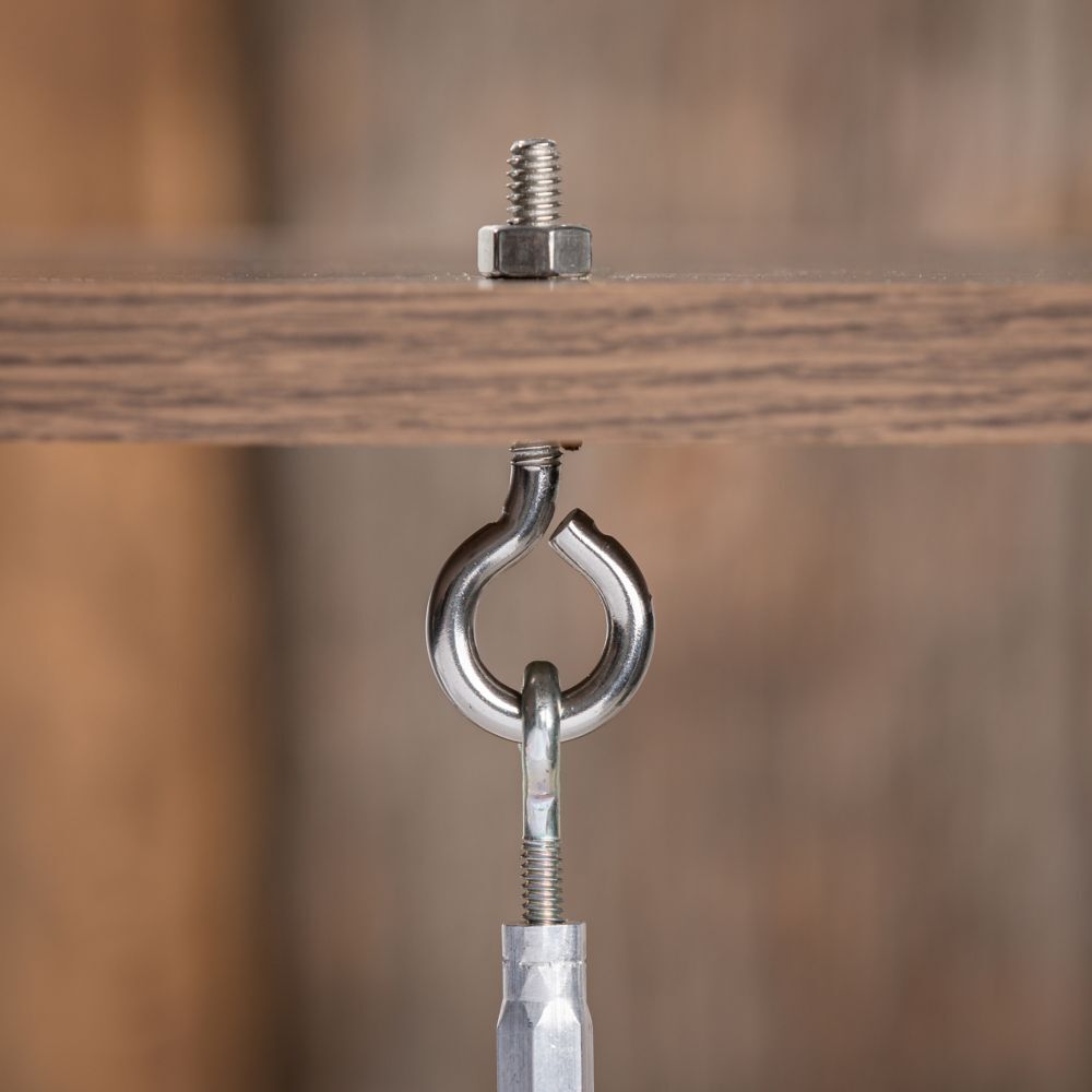 National Hardware Stainless Steel Eye Bolt, 1/4-In x 2 1/2-In