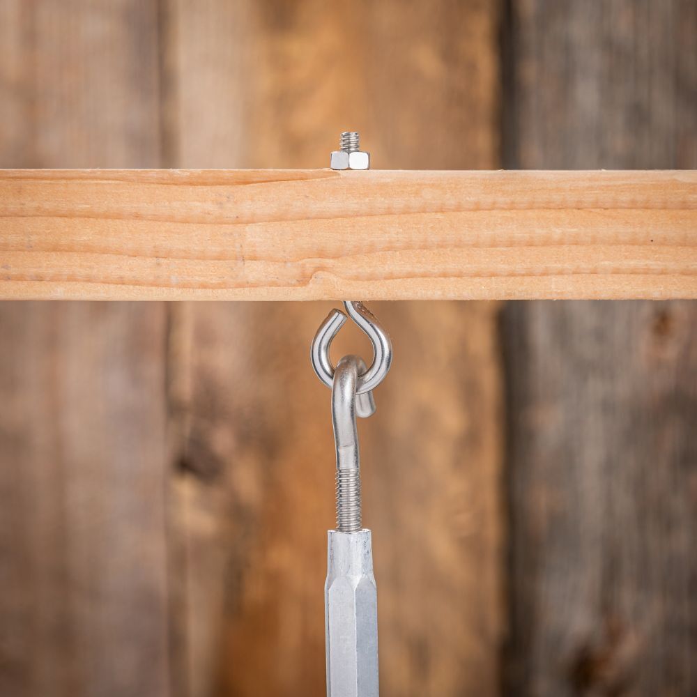 National Hardware Stainless Steel Eye Bolt, 1/4-In x 3-In