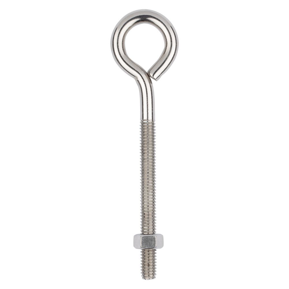 National Hardware Stainless Steel Eye Bolt, 5/16-In x 5-In