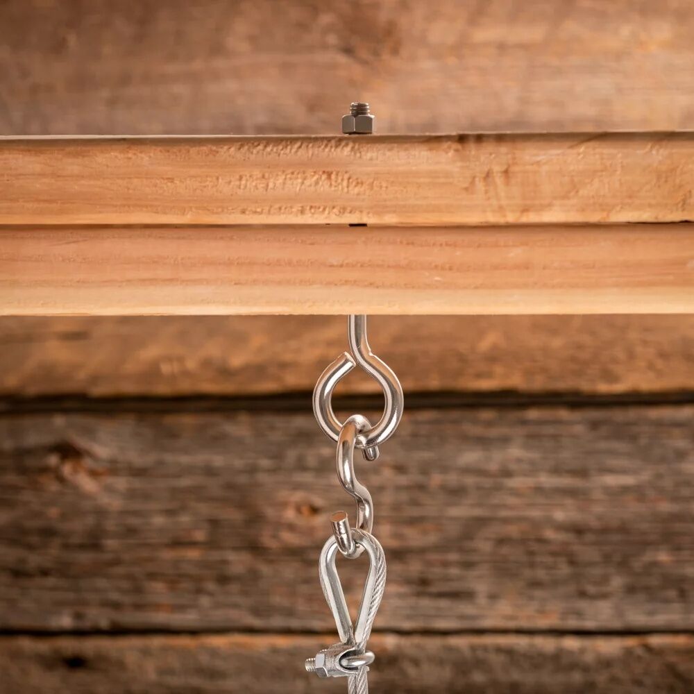 National Hardware Stainless Steel Eye Bolt, 3/8-In X 6-In