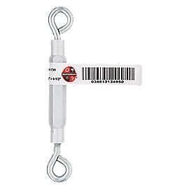 National Hardware Zinc Plated Eye/Eye Turnbuckle, 7/32-In X 6-1/2-In