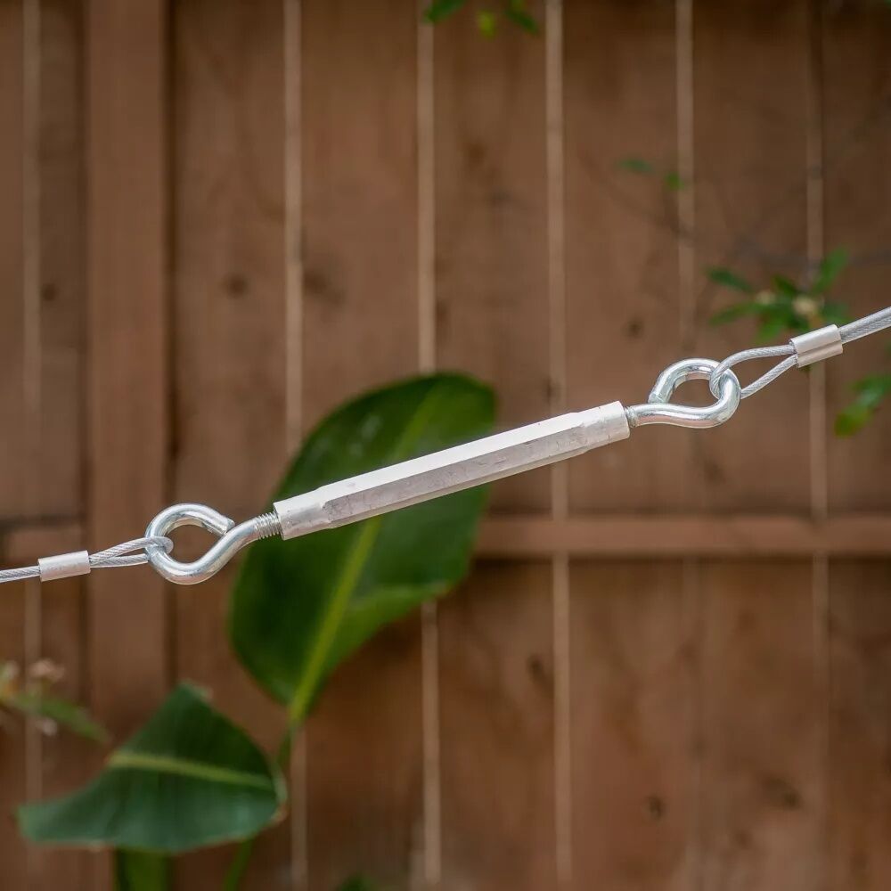 National Hardware Zinc Plated Eye/Eye Turnbuckle, 1/2-In X 17-In