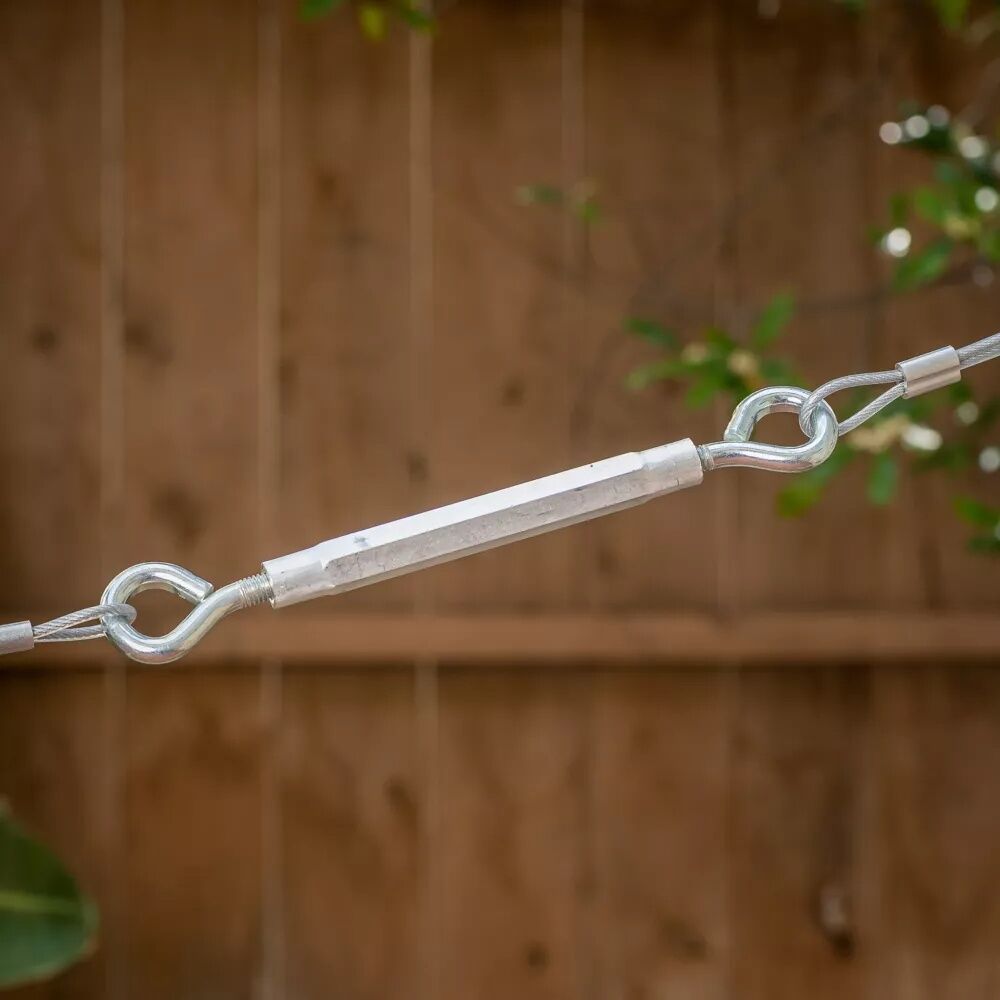 National Hardware Zinc Plated Eye/Eye Turnbuckle, 1/2-In X 17-In