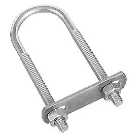 National Hardware Zinc Plated U-Bolt #136-1/4 X 1 1/8 X 3 1/2-In