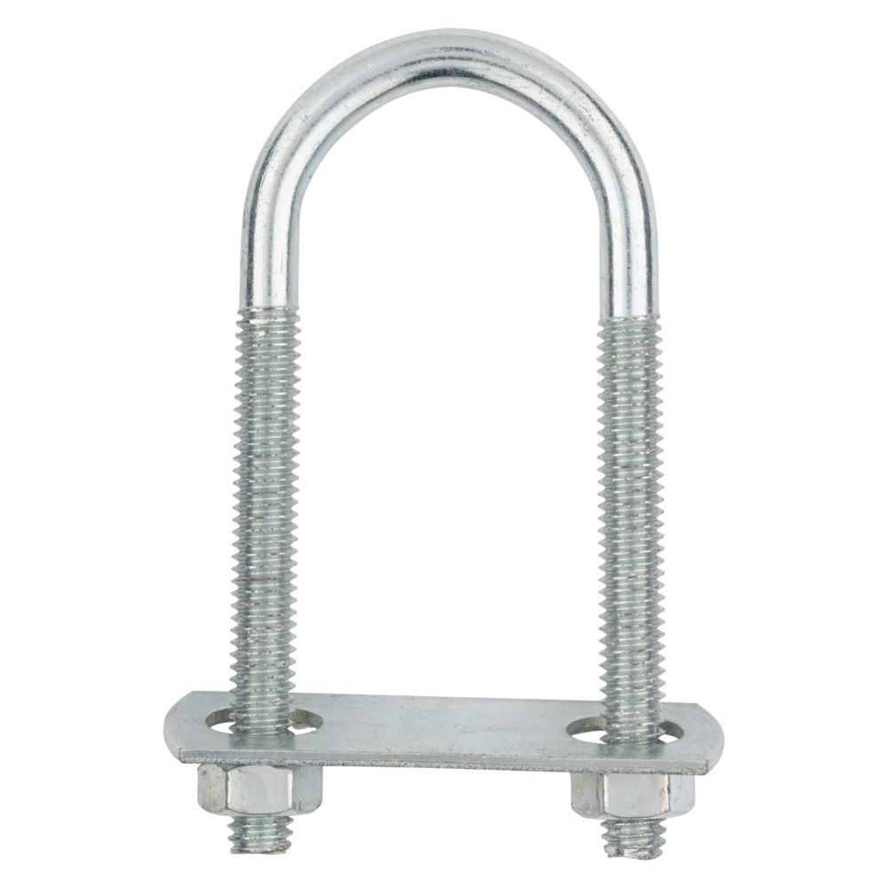 National Hardware Zinc Plated U Bolt, #516 - 5/16-In x 1 3/8-In x 3 3/4-In