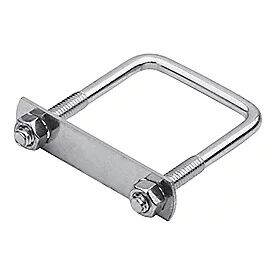 National Hardware Square U-Bolt, 5/16 X 2 X 3-In