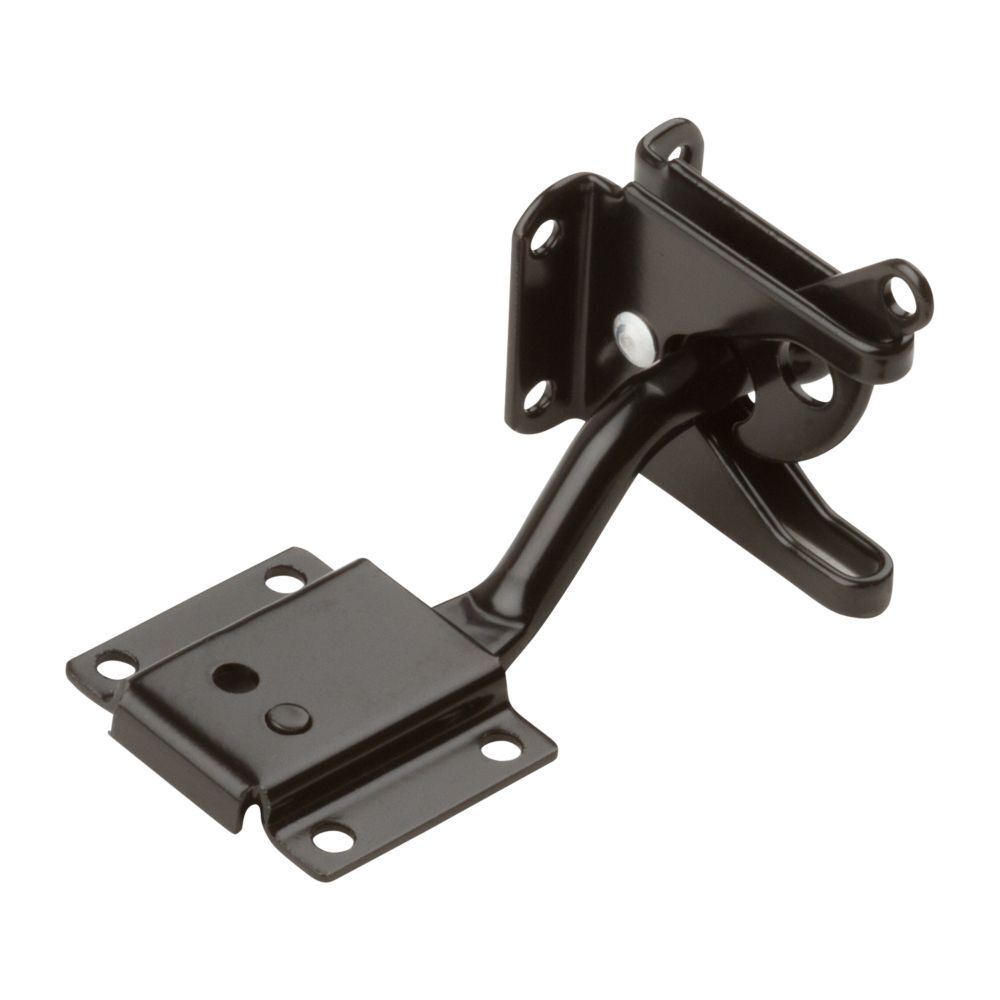 National Hardware Black MaxLatch, 4-In