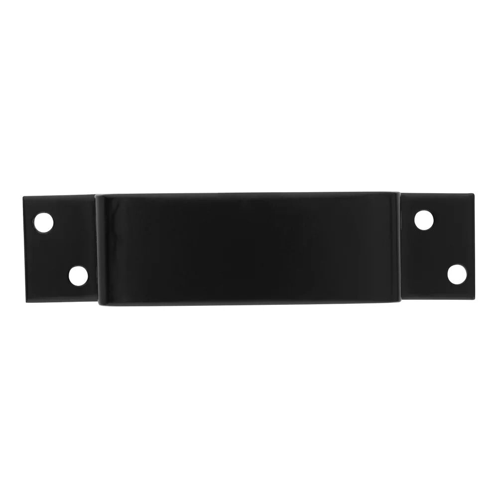 National Hardware Black Bar Holder, 6 1/2-In
