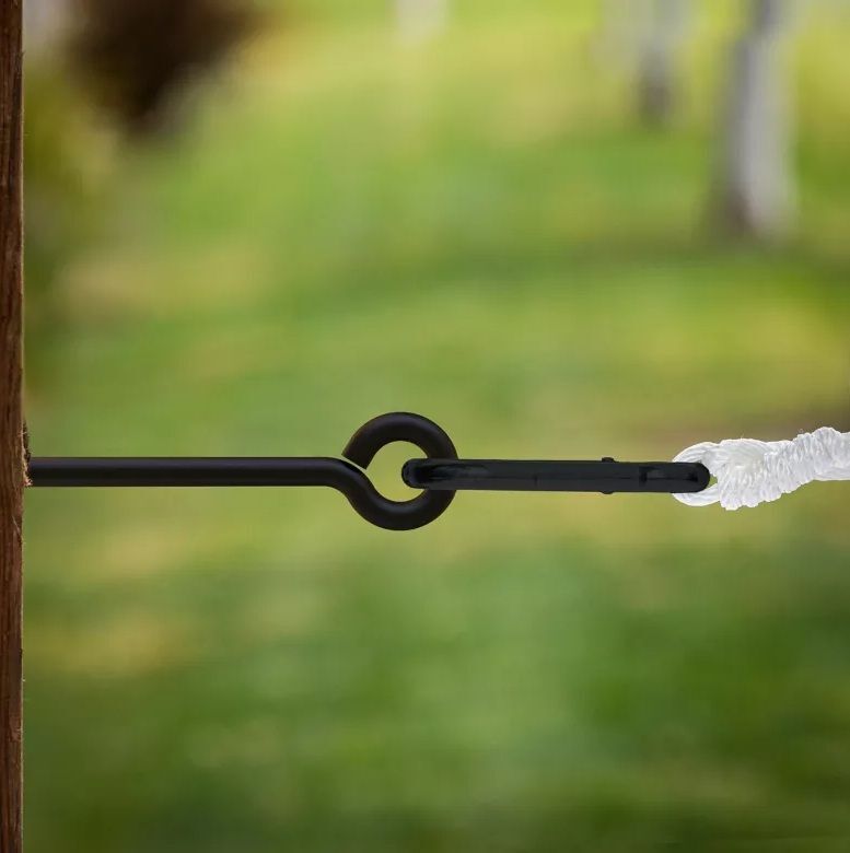 National Hardware Storm Shine Lag Screw Eyes, #6, 5/16-In x 6-In