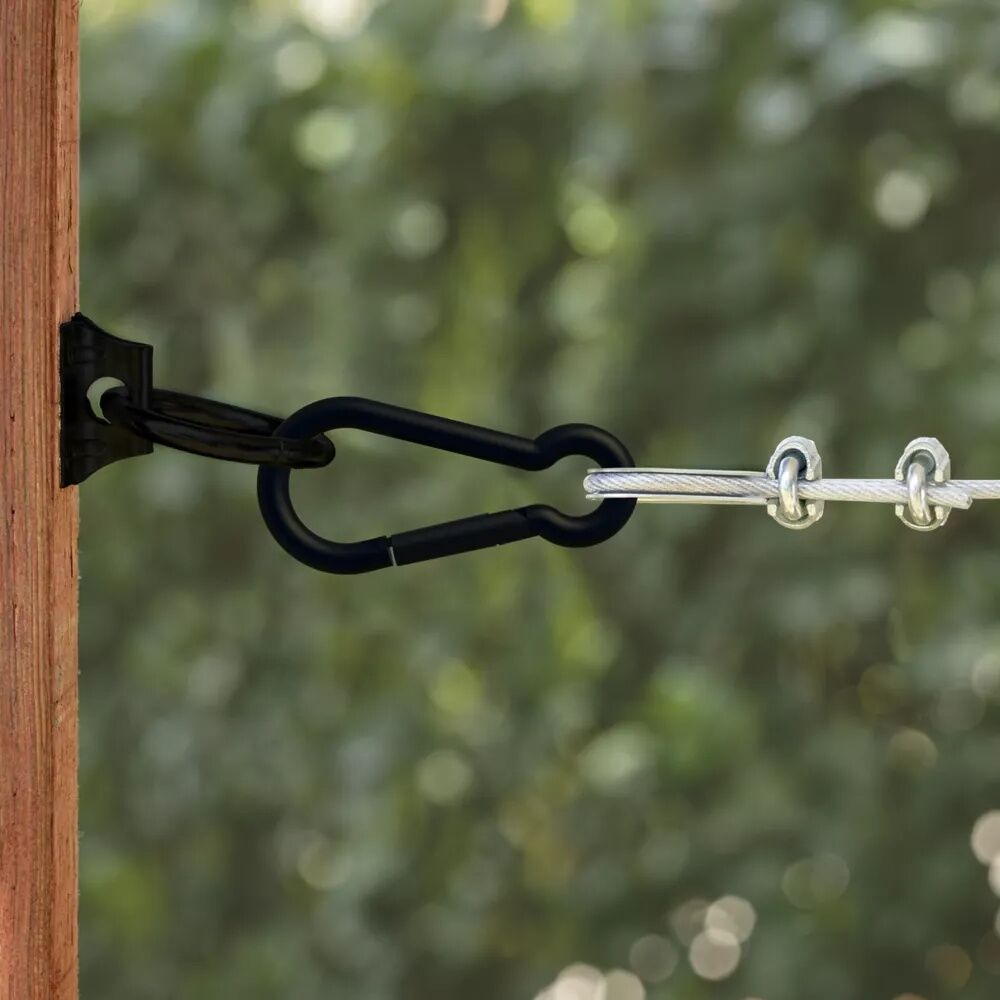 National Hardware Storm Shine Interlocking Spring Snap, 5/8-In X 4 3/4-In