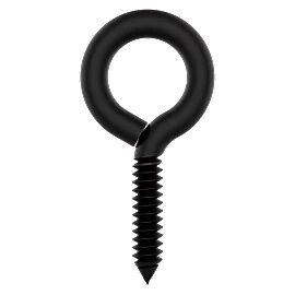 National Hardware Storm Shine Screw Eye, #0 x 2 7/8-In, 2-Pk