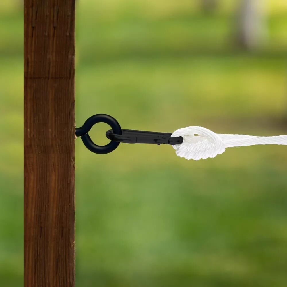 National Hardware Storm Shine Screw Eyes #000, 3 7/8-In