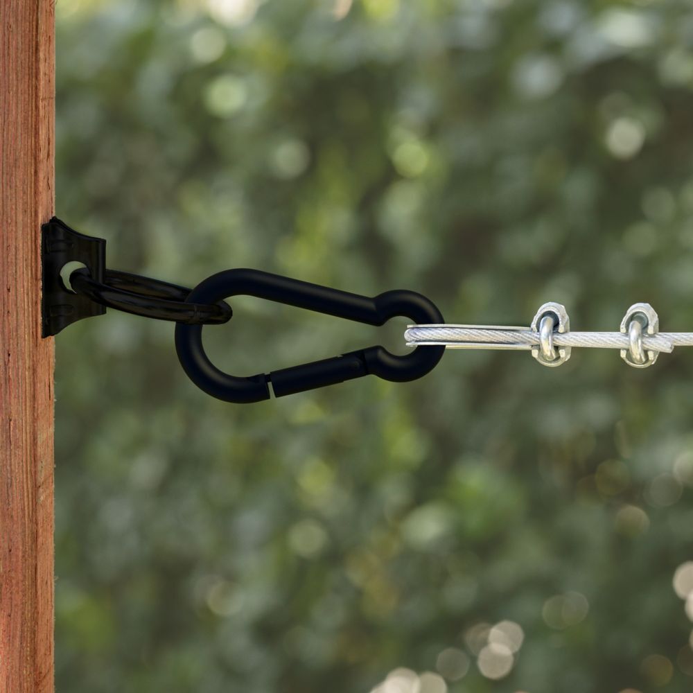 National Hardware Storm Shine Interlocking Spring Snap, 3/8-In x 3 1/8-In