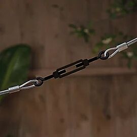 National Hardware Storm Shine Turnbuckle Eye And Eye, 3/16-In X 5-1/2 In