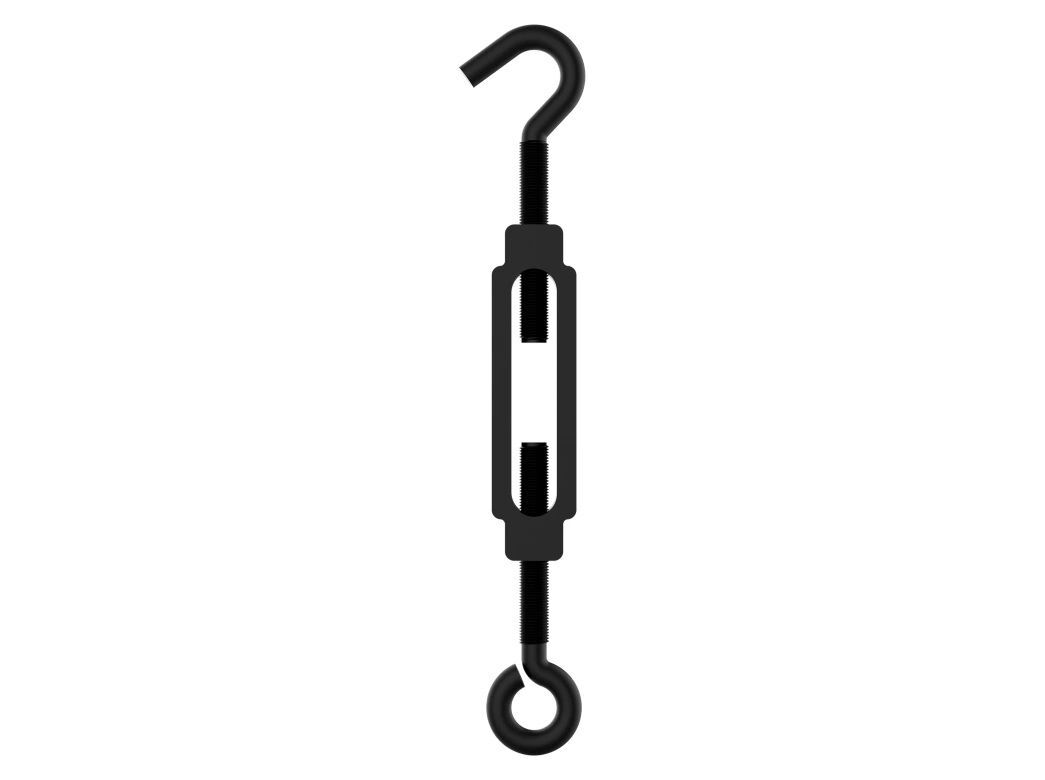 National Hardware Storm Shine Turnbuckle Hook and Eye, 3/16-In x 5-1/2-In