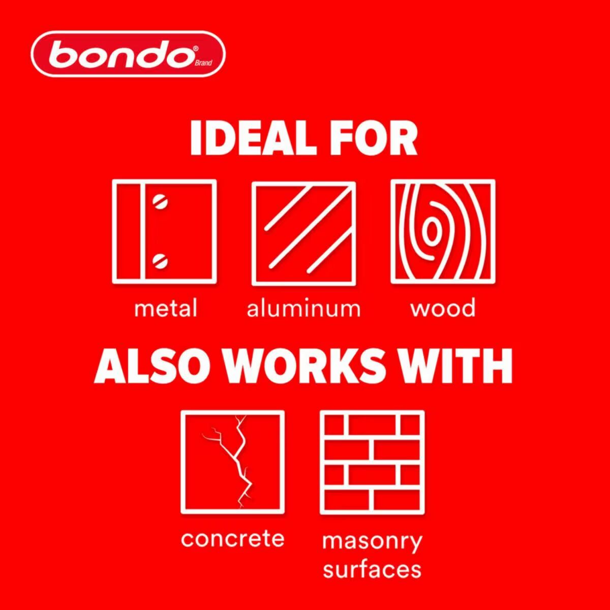 Bondo Original Filler, 1-Qt