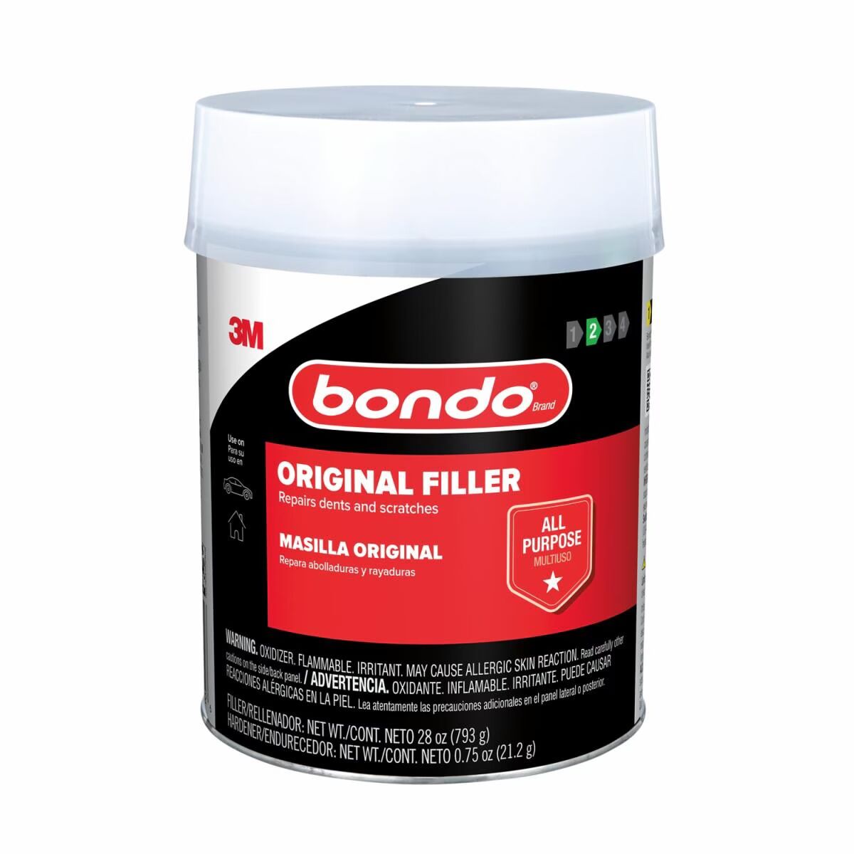 Bondo Original Filler, 1-Qt