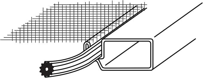 Prime-Line Black Spline Make-to-Fit Window Screen, .120-In X 25-Ft