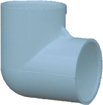 Genova PVC Pressure Fitting 90-Degree Elbow - White, 1 in