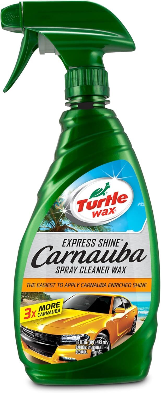 Turtle Wax Express Shine Spray Carnauba Car Wax, 16-Oz