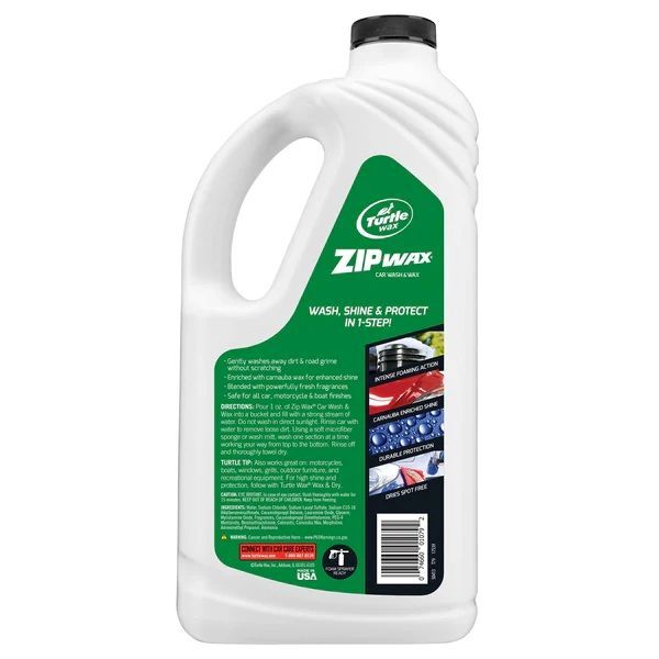 Turtle Wax Zip Wax Car Wash & Wax, 64-Oz